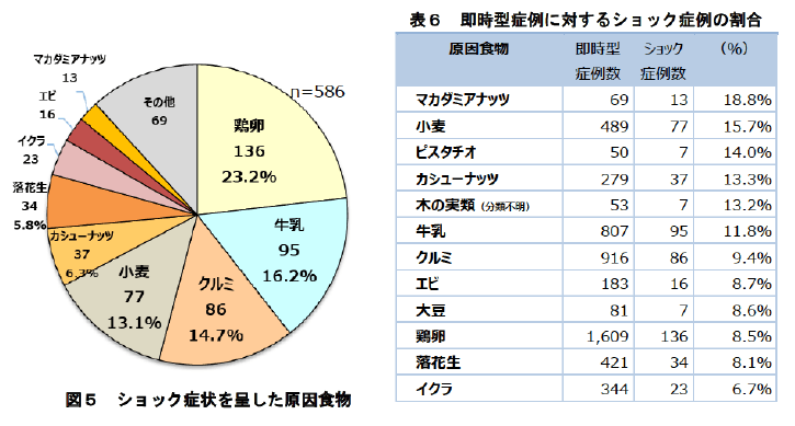 令和６年アレルギーアナフィラキシー調査　消費者庁